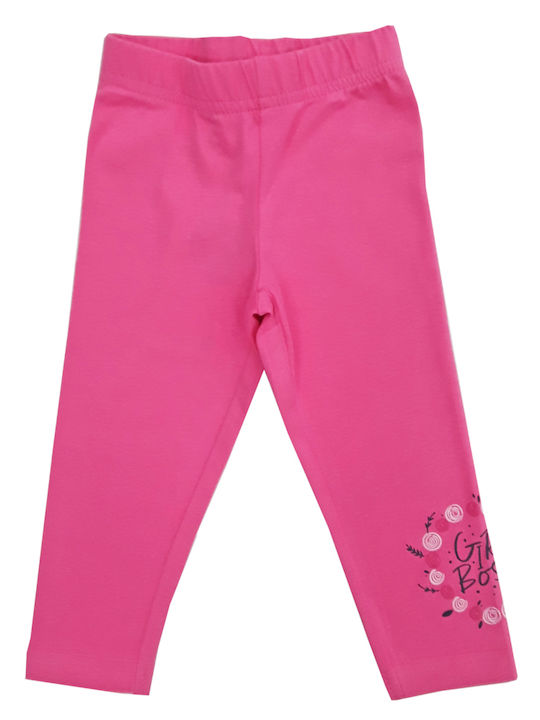 Venere Kinder Leggings Lang Fuchsia