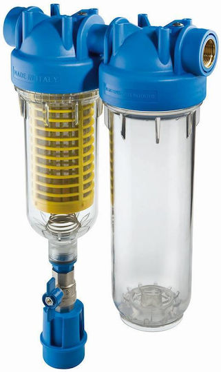 Atlas Filtri Hydra Duo Rah Water Filtration System Double Central Supply Micron 3/4'' 251232