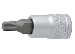 Unior Walnut with Torx Head and Socket 1/4'' T27