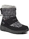Kids Snow Boots with Velcro Black