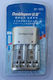 Doublepow DP-D02 Charger 4 Batteries Ni-MH Size AA/AAA/9V