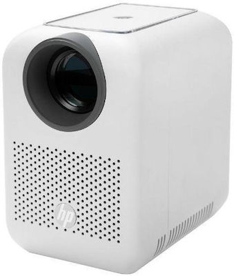 HP Projector HD Λάμπας LED με Wi-Fi και Ενσωματωμένα Ηχεία Λευκός