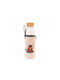 Friends Μπουκάλι Νερού Γυάλινο με Βιδωτό Καπάκι Διάφανο 500ml