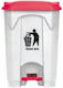 Delta Cleaning Plastic Waste Bin 68lt with Peda...