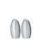 Ercuis Salt and Pepper Set Metallic 2pcs