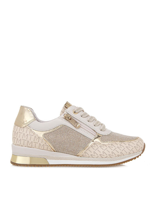 Marco Tozzi Damen Stiefel Off White / Platinum ...