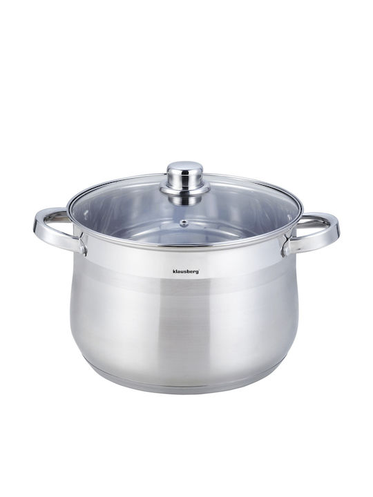 GGMgastro Βαθιά Ανοξείδωτη Κατσαρόλα 7lt / 22cm