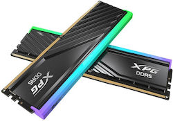 Adata Lancer RGB 32GB DDR5 RAM με 2 Modules (2x16GB) και Ταχύτητα 6000 για Desktop