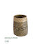 GloboStar Κασπώ Rattan Καφέ 18x18x22εκ.