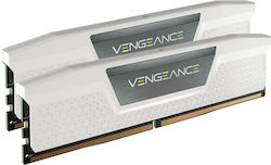 Corsair Vengeance 32GB DDR5 RAM με 2 Modules (2x16GB) και Ταχύτητα 6000 για Desktop