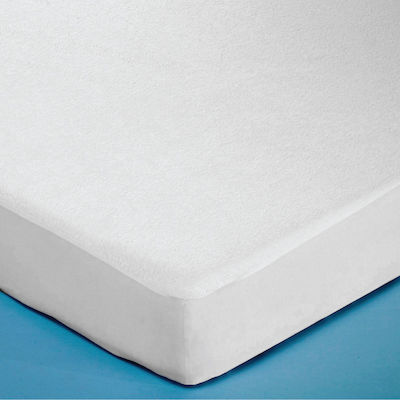 Go Smart Home Double Terry Mattress Cover Fitted 140x200+30cm