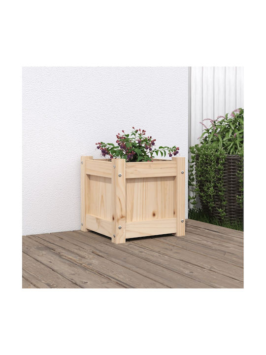 vidaXL Blumenkasten 31x31cm Coffee 837394