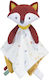 Trois Kilos Sept Baby Comforter Fox Cuddly Leonard White