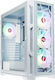 Raijintek Ponos Ultra TG4 Gaming Midi Tower Κουτί Υπολογιστή με Πλαϊνό Παράθυρο Coating White