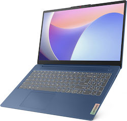 Lenovo IdeaPad Slim 3 15IAN8 15.6" IPS FHD (i3-N305/8GB/256GB SSD/No OS) Abyss Blue (US Keyboard)