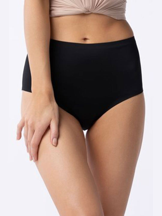 Julimex Hochtailliert Damen Slip Schwarz