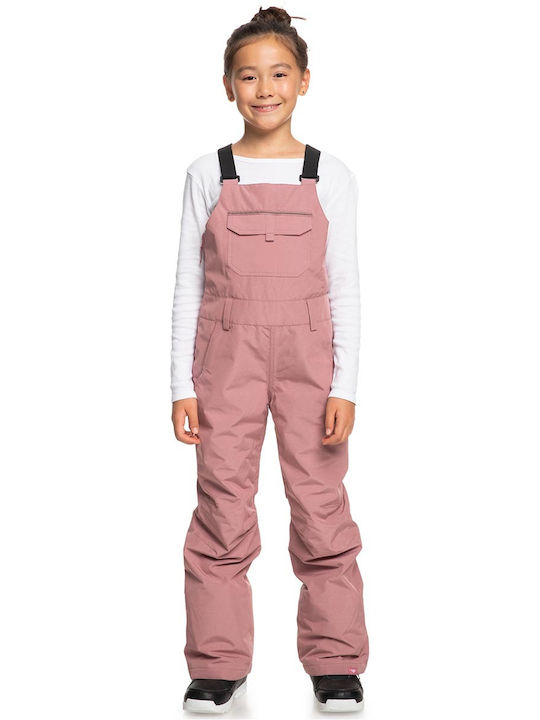 Roxy Non Stop Bib ERGTP03043-MKP0 Παιδική Σαλοπέτα Σκι & Snowboard Ροζ