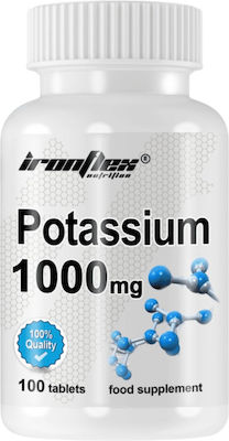 Ironflex Nutrition Potassium 1000mg 100 ταμπλέτες