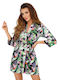 Donna Winter Damen Satin Robe