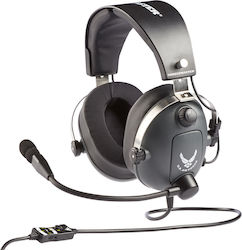 Thrustmaster T.Flight U.S. Air Force Edition Über Ohr Gaming-Headset mit Verbindung 3,5mm Black Grey