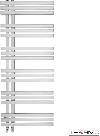 Thermo Vivo Πετσετοκρεμάστρα Μπάνιου 1190x500 Ασημί