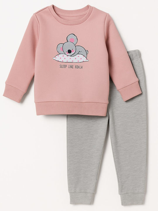 Venere Kids' Pajamas Winter Venere Pink