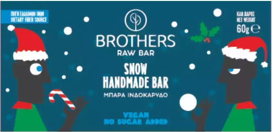 Brothers Healthy Food Raw Energy Bar With Coconut No Added Sugar 60gr