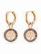 Earrings made of Steel Gold Plated