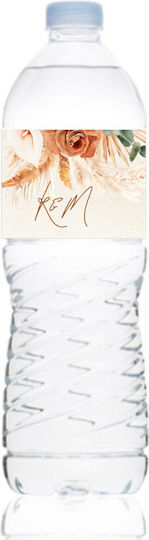 Fly Digital Decorative Christening Label Flowers