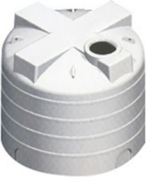 Aries Elephant Eco Σ8 0-9999 Πλαστική Δεξαμενή Νερού Κυλινδρική Κάθετη 5500lt Λευκή