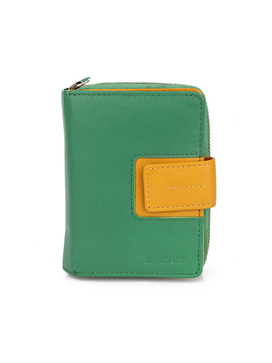 Armonto Groß Frauen Brieftasche Klassiker mit RFID Grün