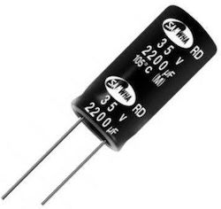 Samwha Πυκνωτής 1000μF 50V RD1H108M12025BB