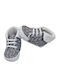 Βρεφικά Sneakers Αγκαλιάς Γκρι