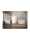 Casababy Oxford Nursery Furniture Set with Bed, Nursery Drawer & Wardrobe Beige