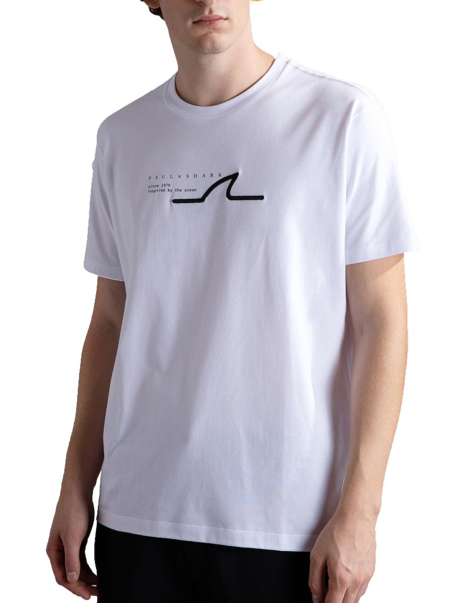 Paul & Shark T-shirt White 24411053-010 | Skroutz.mt