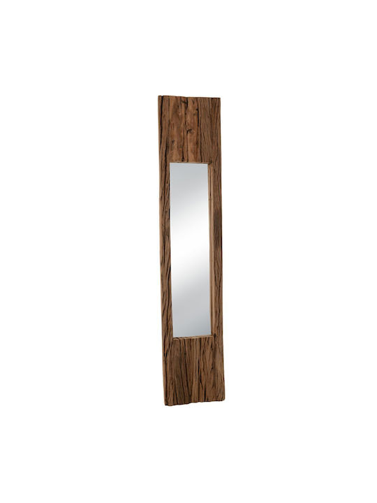 Iliadis Oglindă de Perete De Corp Întreg cu Maro Ramă din Lemn 150x25cm 1buc