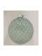 Hängendes Kugel Ornament Ornament Glas Türkis 10cm Set 4Stück