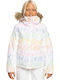 Kids' Casual Jacket Short with Hood WBB3/BRIGHT WHITE BASIC STRIPE