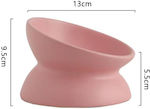 Ceramic Cat Bowl Pink