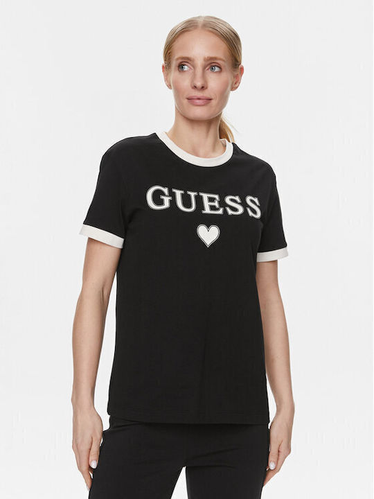 Guess K8fq4 Γυναικείο T-shirt Μαύρο