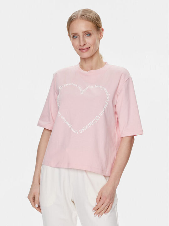 Guess K8fq4 Women's T-shirt Pink V4RI07