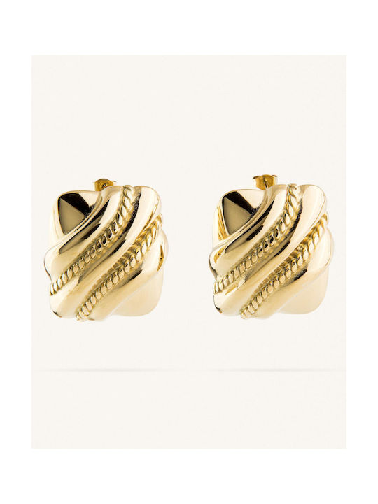 StanStefan Earrings made of Steel Gold Plated