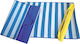 Summer Club Strandmatte Blau 180x60cm