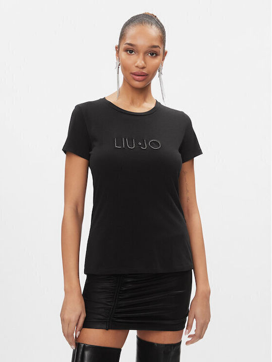Liu Jo Women's Athletic T-shirt Black