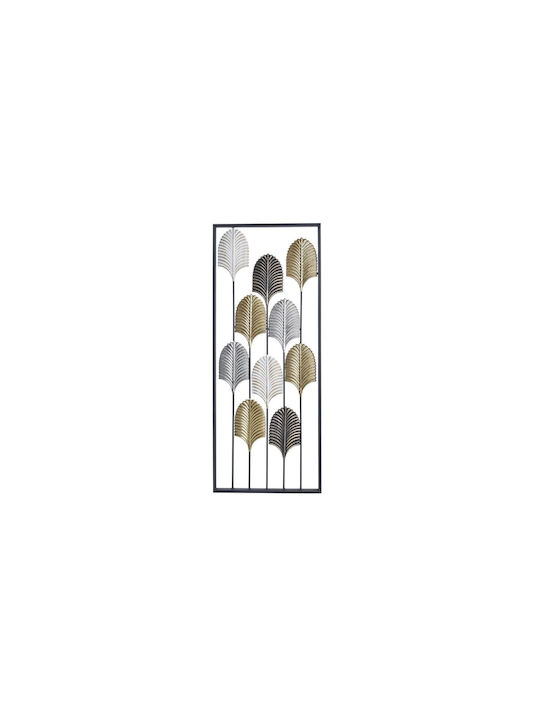 DKD Home Decor Metallic Wall Ornament 90x2x35cm