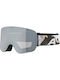 Alpina Ski & Snowboard Goggles Kids Black with Lens in Black Color