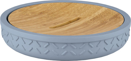 Kleine Wolke Soap Dish Bamboo Blue