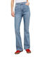 Turin Hoch tailliert Damenjeans in Bootcut-Passform Medium Aged Denim
