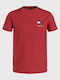 Tommy Hilfiger Tjm Ανδρικό T-shirt Κοντομάνικο Red