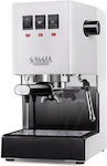 Gaggia Classic Evo Pro 0010300130-20 Μηχανή Espresso 1200W Πίεσης 15bar Λευκή